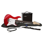 Yamaha GIGMAKER EG-RED Electric Guitar & Amp Package, Red, includes Gig Bag, Strap, Tuner, Picks, Cable